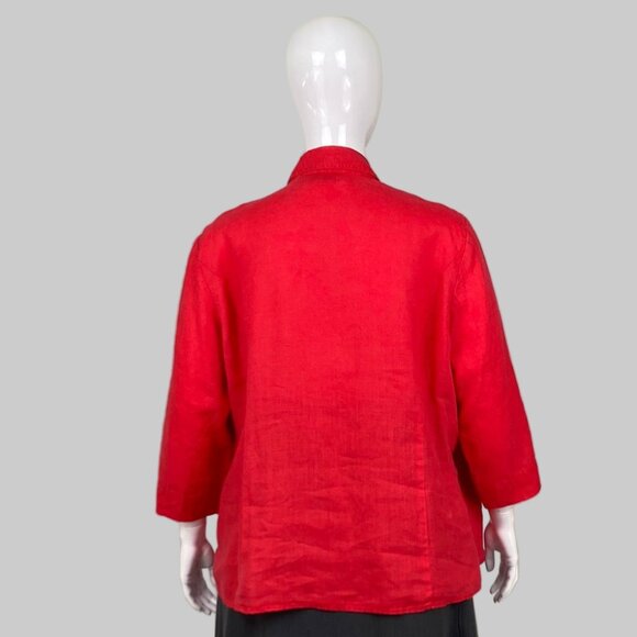 Jones New York linen shirt (16) - Picture 2 of 7